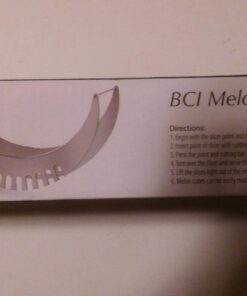 BCI Watermelon Slicer Corer Cutter Knife Tongs with Silicon Handle and Two Headed Melon Baller Set 38 61yXCiDZEhL