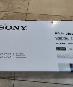 Sony HT-A3000 3.1ch Dolby Atmos Soundbar Surround Sound Home Theater with DTS:X and 360 Spatial Sound Mapping, works with Google Assistant Sound bar only 69 61yXpIcVDJL