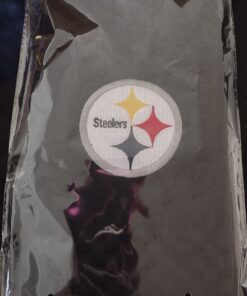 Team Golf NFL Embroidered Golf Towel, Checkered Scrubber Design, Embroidered Logo Pittsburgh Steelers One Size Multi Team Color 5 61yYENUhWL