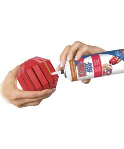 KONG Stuff-A-Ball Treats Dispense Dog Toy - Stuffable Dog Toy - Stuff Treats for Mental Enrichment - Dental Dog Toy for Healthy Teeth & Gums - Large Dogs Standard Packaging 20 61yYL2syEIL