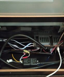 Scosche LOC2SL Line Output Converter Adjustable Amplifier Add On Module for Car Stereo, 2-Channel Signal Sensing Speaker Wire to RCA Adapter with Remote Control Knob, Black 90W 33 61yZsIYOjnL