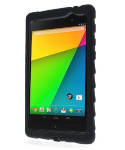 Google Nexus 7 (2013) Drop Tech Black Gumdrop Cases Silicone Rugged Shock Absorbing Protective Dual Layer Cover Case Nexus 7 V2 8 61ybGJ8dtZL