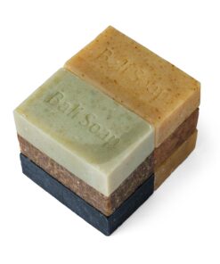 Bali Soap - Orange Collection - Natural Soap Bar Gift Set, Face Soap or Body Soap, 6 pc Variety Soap Pack (Passion Fruit, Sandalwood, Mango, Cinnamon, Plumeria, Bamboo Charcoal) 3.5 Oz each Mango, Cinnamon, Sandalwood, Frangipani, Charcoal 12 61ybUJeKnaL