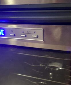 NewAir Compressor Wine Cooler Refrigerator in Stainless Steel | 27 Bottle Capacity | Freestanding or Built-In | UV Protected Glass Door with Lock and Handle AWC-270E 27 61ybluE2S4L 1