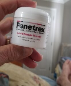 Penetrex Joint & Muscle Therapy – Soothing Relief for Back, Neck, Hands, Feet & Nerves – Maximum Strength Premium Whole Body Recovery Rub with Arnica, Vitamin B6 MSM & Boswellia – Non-Greasy 2oz Cream 2 Ounce (Pack of 1) 32 61ye1nxNTwL