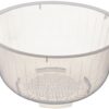 Inomata Plastic Japanese Rice Washing Bowl with Side and Bottom Drainers 1