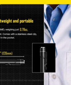 EdisonBright Nitecore MT06MD 180 Lumen Pen-Type LED Flashlight with 2 X AAA Batteries Bundle for Medical Professionals 22 61yeEB1iJIL