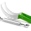 BCI Watermelon Slicer Corer Cutter Knife Tongs with Silicon Handle and Two Headed Melon Baller Set 46 61ygBTQo7xL