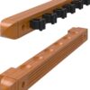 Fat Cat 2-Piece Wall Mounted Hardwood Billiard/Pool Cue Rack, Classic 19 61ygvawubbS