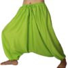 Lovely Creations Unisex Plus Size Baggy Aladdin Hippie Yoga Harem Casual Pants One Size Hc Green 2 61yhi5JevwL