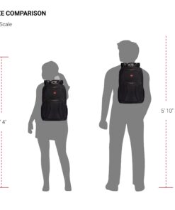 Swiss Gear SA1908 Black TSA Friendly ScanSmart Laptop Backpack - Fits Most 17 Inch Laptops and Tablets 59 61yiEetzWL
