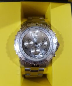 Invicta Men's Specialty Quartz Watch with Stainless Steel Band 45mm Silver 47 61yiGAO5kOL