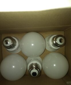 Bioluz LED 40 Watt LED Light Bulbs 2700K Warm White 6 Watts = 40W Non-Dimmable A19 LED Light Bulbs 6 Pack 6 Count (Pack of 1) 32 61ykbFeVV L