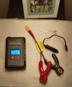 Rezervo Batteryless Jump Starter - Jumpstarts Vehicles Using Ultracapacitor Technology for Cars, Trucks, Boats, RVs, ATVs, and other Gas Engines (RZ-300mini (300A)) RZ-300mini (300A) 19 61yl9cO2b2L