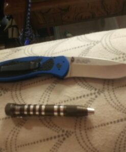 Kershaw TX-Tool (TXTOOL); 4.8 in. Single-Position Multifunction Magnetic Bit Driver; Includes T-6, T-8, T-10, 2 Phillips and Slotted Screwdriver Bit; 1.1 oz., Black 34 61yli3jq8uL