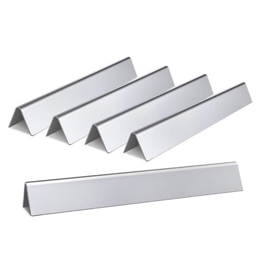 Hongso 7537 22.5" Stainless Steel Flavorizer Bars for Weber Spirit E-310 E-320 (With Side-Mounted Controls), Spirit 700, Genesis Silver B/C, Genesis Platinum B/C (2005+) Gas Grill, 7536 65903 Set of 5