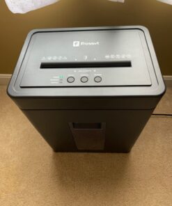 Frossvt Paper Shredder for Home Office Use, 12-Sheet Micro-Cut Paper and Credit Card, Security Level P-4, 5.3-Gallon Bin 42 61ym0x7VdCL