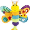 Lamaze Freddie the Firefly Clip On Car Seat and Stroller Toy - Soft Baby Hanging Toys - Baby Crinkle Toys with High Contrast Colors - Baby Travel Toys Ages 0 Months and Up 20 61yoRRxiB8L