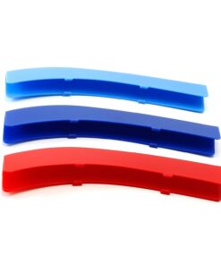 iJDMTOY M-Colored Grille Insert Trims Compatible With BMW F30 3 Series 320i 328d 328i 335i 340i w/Standard Kidney Grill (11 Beams), NOT 8-Beam Black Grille nor M3 22 61yogI6 UVL
