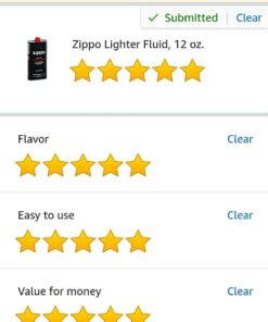 Zippo 12FC Lighter Fluid, 12 Ounce , Black 12 oz. 24 61ypGh7dzqL