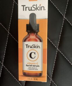 TruSkin Vitamin C Face Serum – Anti Aging Face & Eye Serum with Vitamin C, Hyaluronic Acid, Vitamin E – Brightening Serum, Dark Spot Remover, Even Skin Tone, Eye Area, Fine Lines & Wrinkles, 1 Fl Oz 1 Fl Oz (Pack of 1) 41 61ysFX zFzL
