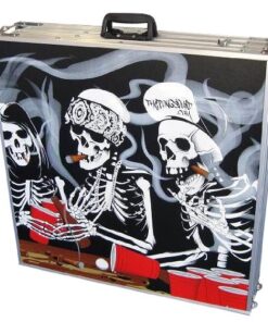 Bones Portable Beer Pong Table with Cup Holes 12 61ysQm94WL