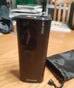 Airmoto Tire Inflator Portable Air Compressor/Pump for Car Tires w/Digital Tire Pressure Gauge - Air Compressor (120 PSI) - Motorcycle, Electric Bike Pump and Bicycle Pump w/LED Light 36 61ysc4zCCML