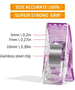 MumCraft Multipurpose Sewing Clips with Tin Box Package, Assorted Colors, Pack of 100 23 61ytRnj4QNL