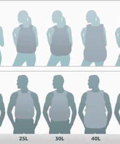 Everest Luggage Backpack with Front and Side Pockets, Black, Large 11 61yvHeJ7TS