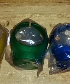 Green Lantern Blackest Night / Brightest Day Set of 9 Power Rings White/Red/Orange/Yellow/Green/Blue/Indigo/Violet/Black by DC Comics 37 61ywC8XeXL