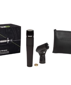 Shure SM57 Dynamic Instrument Mic - Professional Quality and Versatility for Live Performances and Recording - Contoured Frequency Response, Durable, Ideal for Drums, Percussion, Amplifiers (SM57-LC) 23 61ywJv0GIEL