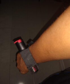 SABRE Runner Pepper Gel, Maximum Police Strength OC Spray, Reflective Hand Strap for Easy Carry & Quick Access, 35 Bursts, Secure & Easy to Use Safety, Optional Clip-On Alarm & LED Armband Combos Black Runner 53 61ywu8EI2L 1