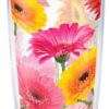 Tervis Gerbera Daisies Made in USA Double Walled Insulated Tumbler Travel Cup Keeps Drinks Cold & Hot, 16oz, Classic Contemporary