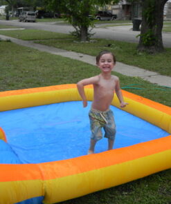 Blast Zone Spray N Splash 2 - Inflatable Water Park with Blower - Premium Quality - Easy Setup 23 61yxSUfjOAL