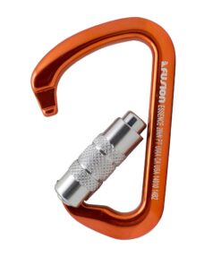 Fusion Climb Essence Aluminum Triple-Lock Modified D Carabiner 5 61yxdpJO60L