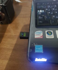 USB WiFi Bluetooth Adapter, 600Mbps Dual Band 2.4/5Ghz Wireless Network External Receiver, Mini WiFi Dongle for PC/Laptop/Desktop 40 61yy2tdwVdL