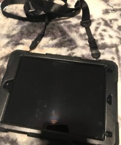 Timecity iPad 6th/5th Generation Case, iPad 9.7 inch Case 2018/2017 with Screen Protector, 360 Rotating Stand/Hand Strap, Full-Body Protective Case for iPad 6th/5th Gen/Air 2/ Pro 9.7''-Black Black+ Black 46 61yzlOniI9L