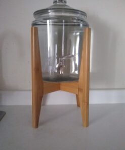 Anchor Hocking 2 Gallon Heritage Hill Beverage Dispenser with Lid (2 piece, all glass, dishwasher safe) Heritage Hill Jar Bev Dispenser 39 61z1sOzWizL