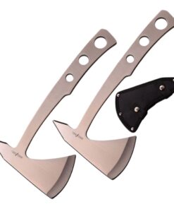 Alternative view of Perfect Point Throwing Axe Overall Satin Stainless Steel