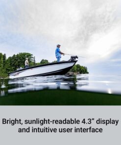 Garmin Striker 4cv with Transducer, 4" GPS Fishfinder with CHIRP Traditional and ClearVu Scanning Sonar Transducer and Built In Quickdraw Contours Mapping Software 20 61z61m2EAqL