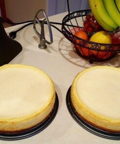 Nordic Ware Pan Springform, 9 Inch, Charcoal Leakproof Springform Pan 46 61z6OsWSDpL