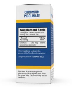 Superior Source Chromium 200 mcg, Quick Dissolve MicroLingual Tablets, 100 Count, Promotes Healthy Protein & Sugar Metabolism, Supports Healthy Blood Sugar Levels Already Within Normal Range, Non-GMO Unflavored 100 Count (Pack of 1) 10 61z6h2XjIBL