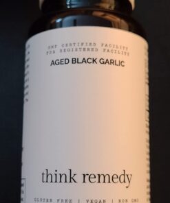 Aged Black Garlic Capsules - Garlic Pills - Less Odor - 60 Capsules - Allium Sativum Supplement - More Effective Than Allicin 33 61z8Ku17fWL