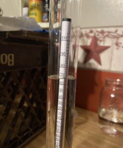 Naruekrit R3-XIKQ-AD0G Proof and Tralle Hydrometer with 12" Glass Test Jar 6 61zAJXuDsqL