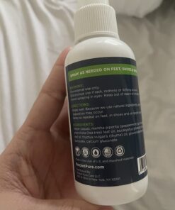 Rocket Pure Natural Shoe Deodorizer Spray & Foot Spray - Shoe Spray Deodorizer, Foot Spray Odor Eliminator Spray, Shoe Odor Eliminator, Foot Deodorant, Foot Odor Shoe Freshener (Mint, 4oz) 4 Fl Oz (Pack of 1) 29 61zAJy1pv3L