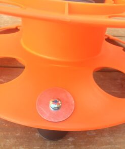 Bayco KW-130 Cord Storage Reel with Center Spin Handle, 150-Feet,Orange 29 61zArU04wtL