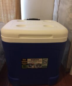 Igloo Ice Cube 60 Quart Roller Cooler , Ocean Blue 29 61zBJtcIvaL
