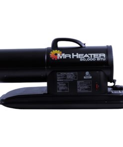 Mr. Heater F270255: 50,000 Btu Forced Air Kerosene Heater, One Size, Black 15 61zBes69p2L
