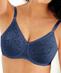Bali Women's N Smooth Stretch Lace Underwire Bra Df3432 34C In the Navy 5 61zCzAvy5L