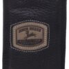 John Deere Men's Historical Logo Trifold Wallet One Size Black 34 61zDAkK6mHL